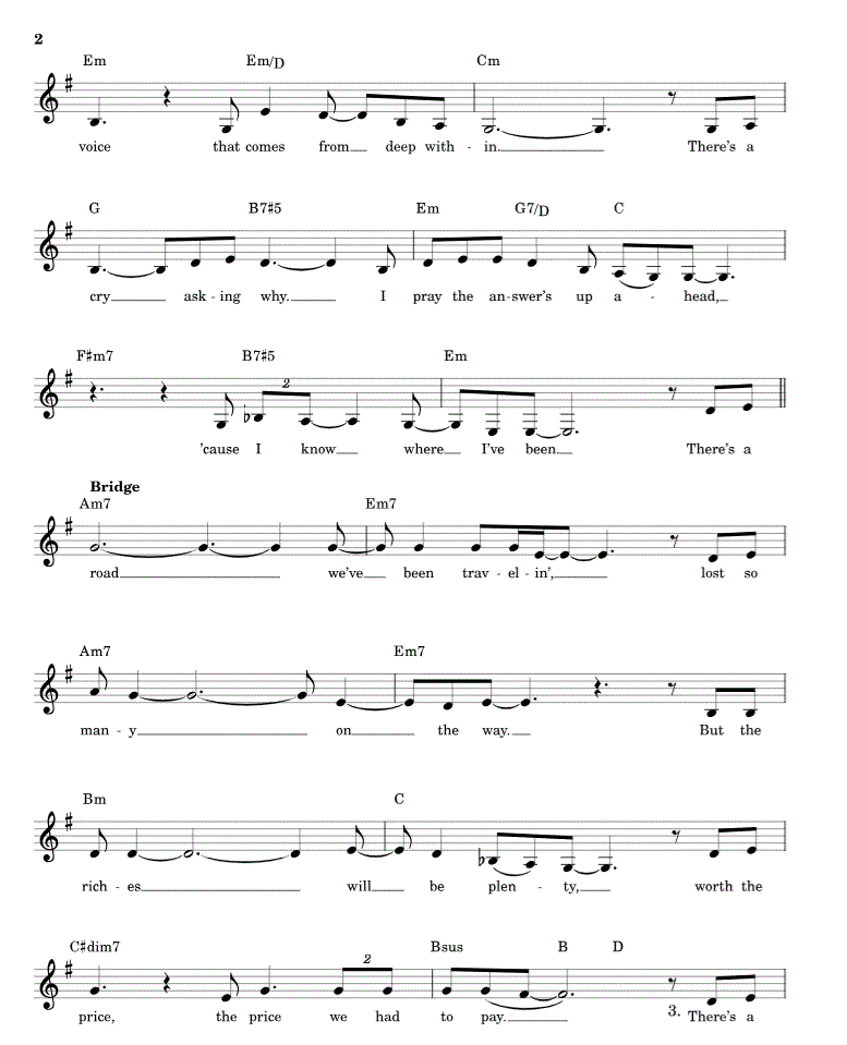 Sheet Music